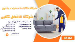 شركة مكافحة حشرات بالخرج 